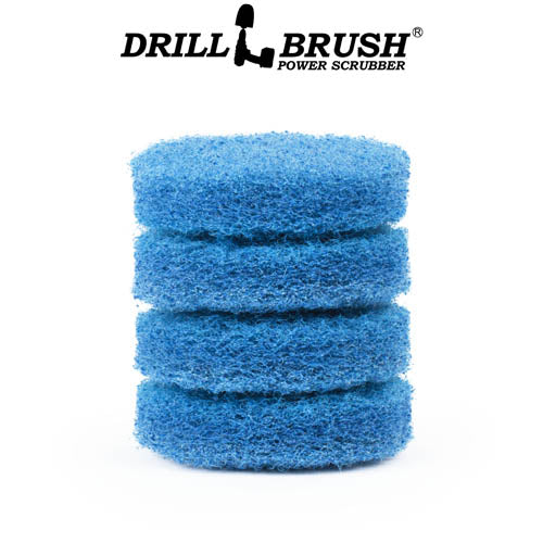 pad abrasif drill brush bleu