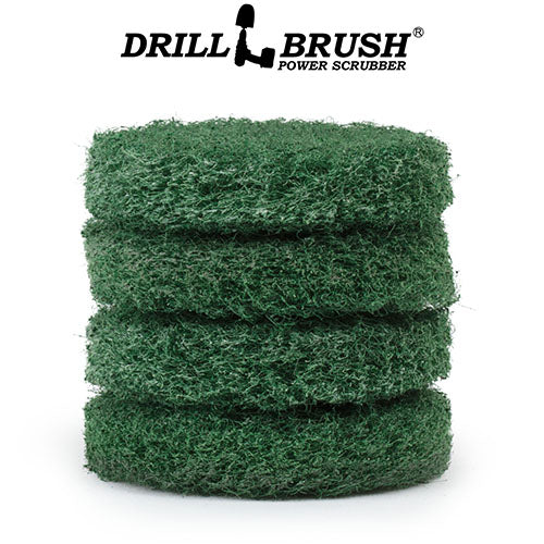 pad abrasif drill brush vert